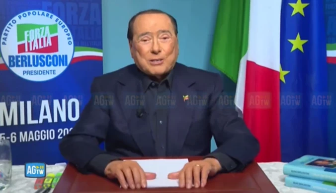 Wielki powrót Berlusconiego. "Oto jestem w całej okazałości"