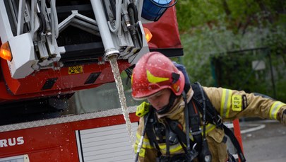 Pożar domu w Lubuskiem. Strażacy znaleźli zwęglone zwłoki