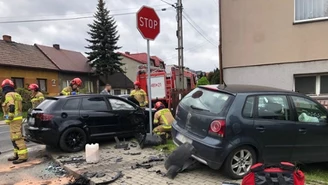 Pędził po kalkulator przed maturą z matematyki. Spowodował groźną kolizję