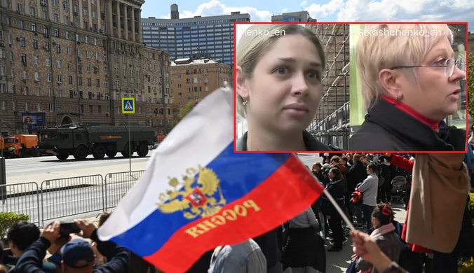 Zapytano Rosjan, co naprawdę sądzą o paradzie w Dniu Zwycięstwa