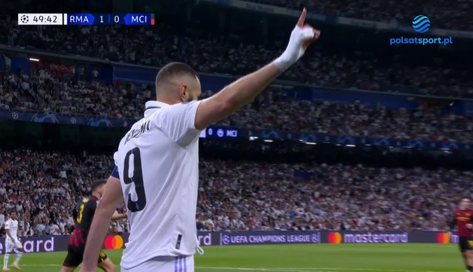 Karim Benzema w półfinale Ligi Mistrzów. WIDEO