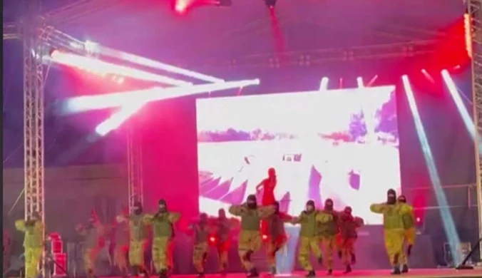 Dzień Zwycięstwa w Rosji. Tańczyli i śpiewali na cześć grupy Wagnera