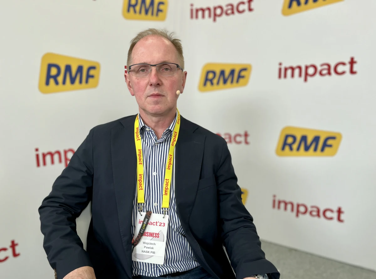 „Nasze badania pokazują, że incydentów związanych z naruszaniem bezpieczeństwa w sieci jest coraz więcej” – przyznaje w RMF FM Wojciech Pawlak, dyrektor NASK, z którym rozmawialiśmy podczas kongresu Impact'23 w Poznaniu.
