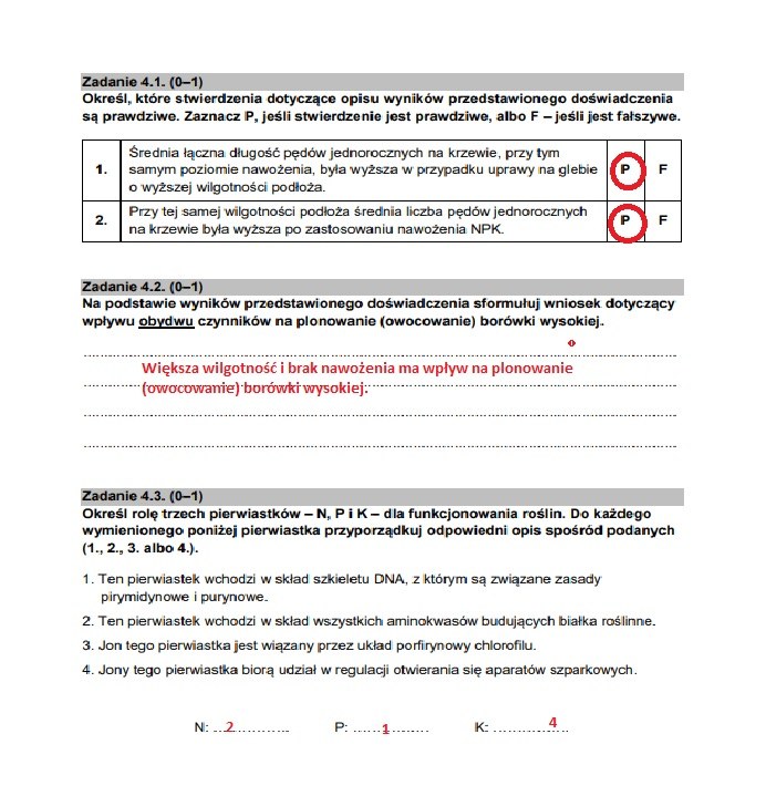 Arkusz CKE I Odpowiedzi - Matura 2023 Z Biologii. Formuła 2015 ...