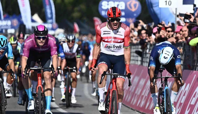 Giro d'Italia: Pedersen wygrał szósty etap, Leknessund nadal liderem