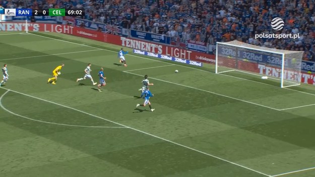 Rangers FC pokonał Celtic 3:0 w meczu 35. kolejki Scottish Premiership. Mistrzowie Szkocji nie mieli argumentów na lepszego tego dnia przeciwnika.

