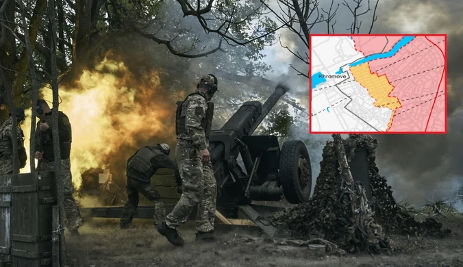 Ukraińcy zaatakowali pod Bachmutem. Odbili 17 km kwadratowych