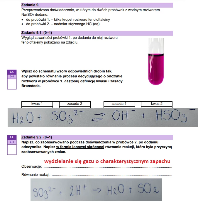 Matura 2023 z chemii, poziom rozszerzony, arkusz CKE i odpowiedzi 