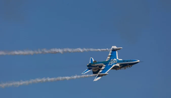 Niebezpieczny wypadek w Finlandii. Rozbił się odrzutowiec Hawk