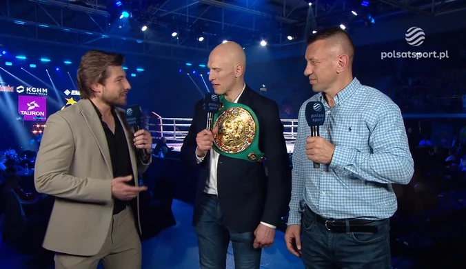 Krzysztof Włodarczyk i Tomasz Adamek ocenili galę Babilon Boxing Show & K-1. WIDEO