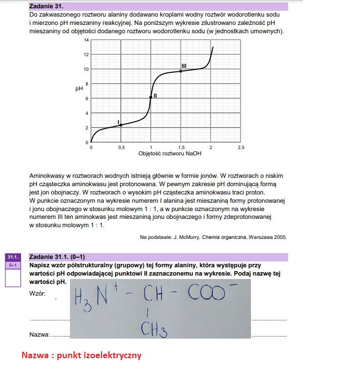 Matura 2023 z chemii, poziom rozszerzony, arkusz CKE i odpowiedzi 