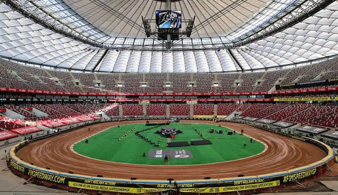 Groźny wypadek na PGE Narodowym. Polski klub w tarapatach?