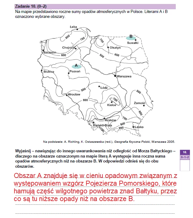 Matura 2023: Geografia arkusz CKE i odpowiedzi 