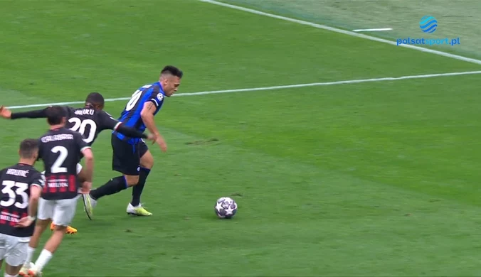 Lautaro Martinez, Gol na 1-0 w półfinale Ligi Mistrzów.  WIDEO