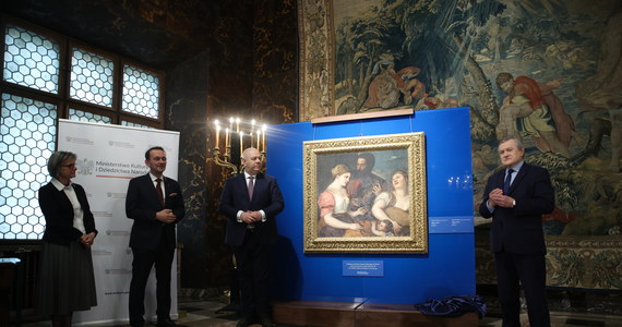 Dzieła Tycjana, Brueghla i Bordona od piątku są prezentowane na Wawelu wśród najnowszych dzieł kolekcji Zamku Królewskiego. W uroczystym otwarciu wystawy wzięli udział m.in. minister kultury i dziedzictwa narodowego Piotr Gliński.