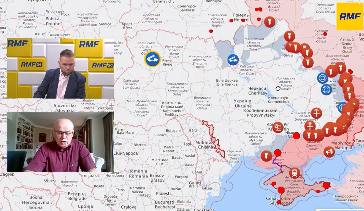 "Ta rakieta urwała się spod kontroli Rosjan i oni nawet nie wiedzieli, że ona poleciała do Polski. Wie pan, skąd się dowiedzieli, że w Polsce wylądowała? Od naszych polityków" - powiedział gość Mateusza Chłystuna w Rzucie na mapę w RMF FM. Stwierdził też, że "wielkim błędem jest ujawnianie 'osiągnięcia' Rosjan". Generał mówił również o prawdopodobnym terminie rozpoczęcia ukraińskiej kontrofensywy.