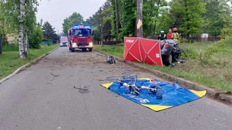 Tragiczny wypadek na Śląsku. Nie żyją dwaj młodzi ludzie