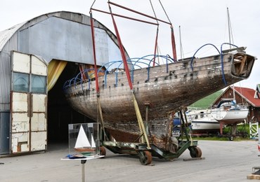 Rozpoczęto odbudowę jachtu należącego do Ryszarda Kuklińskiego