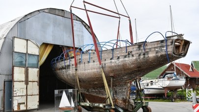 Rozpoczęto odbudowę jachtu należącego do Ryszarda Kuklińskiego