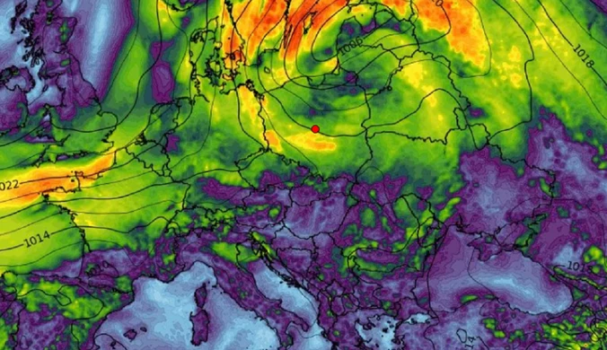 Cyklon Dawid namiesza w pogodzie. Zacznie się już w nocy