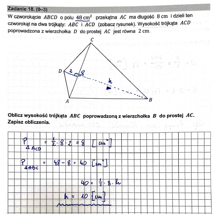 Egzamin ósmoklasisty 2023: Matematyka, arkusz CKE i odpowiedzi 