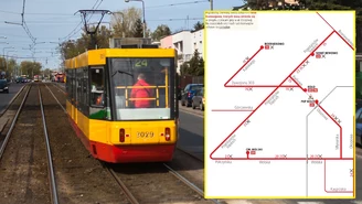 Warszawa: Tramwaje zmienią trasy. Rusza nowy remont