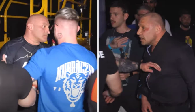 Awantura za kulisami. Murański zaatakował Najmana, jest nagranie