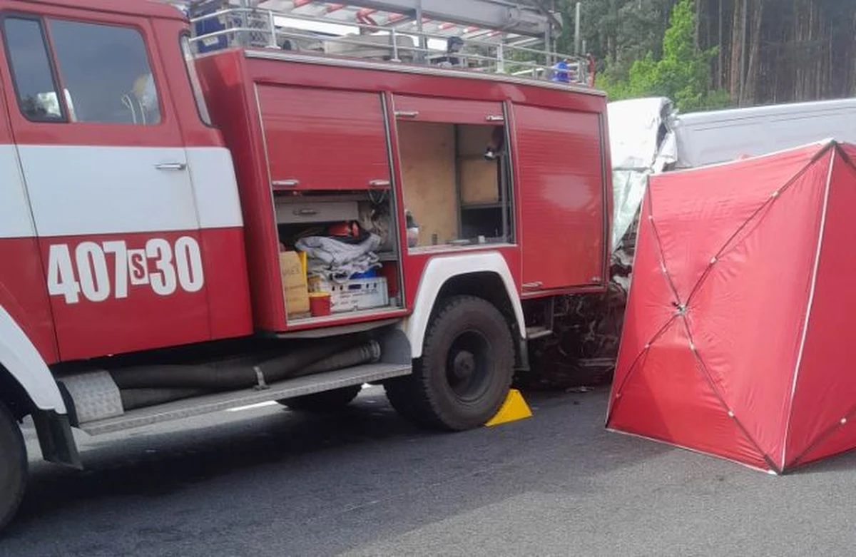 Dwie osoby zginęły w tragicznym wypadku na S1 w woj. śląskim. W Mierzęcicach samochód dostawczy uderzył w wóz strażacki. Zginęły dwie osoby – informuje dziennikarka RMF FM Anna Kropaczek. Ofiary to osoby podróżujące dostawczakiem. Poszkodowany został także jeden strażak, jego życie nie jest zagrożone.