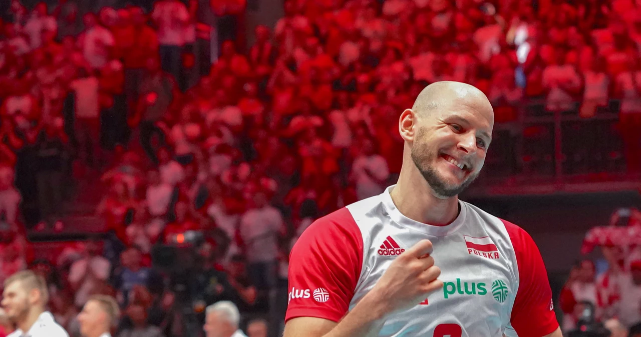 Bartosz Kurek w barwach reprezentacji Polski