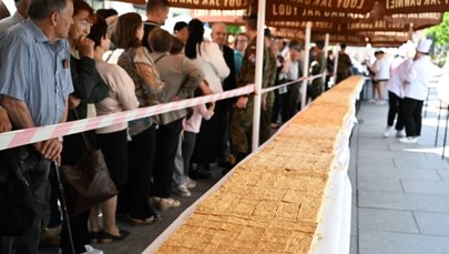 103-metrowa kremówka papieska powstała w Rzeszowie