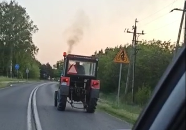 Obywatelskie zatrzymanie pijanego traktorzysty. Miał prawie 3 promile alkoholu