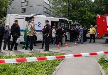 Zmasowany atak dronów na Moskwę. Uderzyły w kilka budynków