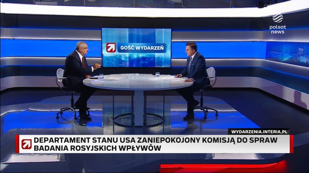 - Będziemy robić wszystko, aby dociekać źródeł i mechanizmów rosyjskich wpływów na decyzje w Polsce, podobnie jak robili to Amerykanie, Francuzi czy Niemcy - stwierdził w "Gościu Wydarzeń" minister infrastruktury Andrzej Adamczyk. - Nie powstrzymają nas takie oświadczenia - odniósł się polityk, w rozmowie z Bogdanem Rymanowskim, do komunikatu rzecznika Departamentu Stanu USA w sprawie przyjętych w Polsce przepisów.