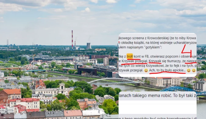 O czym profesor AGH rozmawiał w sieci? Afera "trollerska" w Krakowie