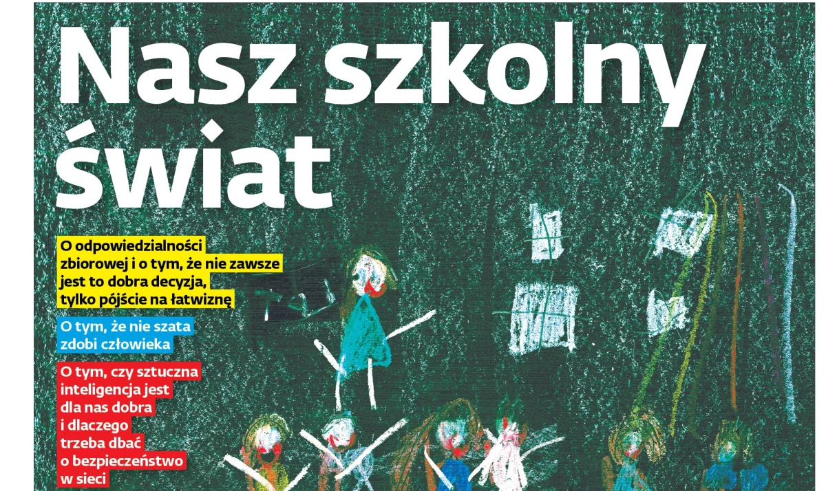 Wyjątkowo kolorowe, bo przygotowane i zilustrowane w dużej części przez dzieci wydanie "Dziennika Gazety Prawnej" trafiło rano do kiosków w całej Polsce. To specjalna niespodzianka z okazji Dnia Dziecka. Nasz dziennikarz Michał Dobrołowicz towarzyszył dzieciom, które zajęły się przygotowaniem niecodziennej odsłony dziennika. 