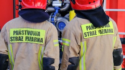 Nocny pożar kamienicy w Ostródzie. 18 osób ewakuowanych
