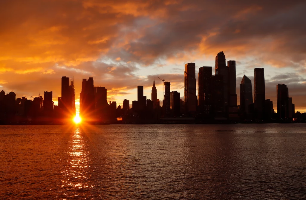 Manhattanhenge - wyjątkowe zjawisko w Nowym Jorku