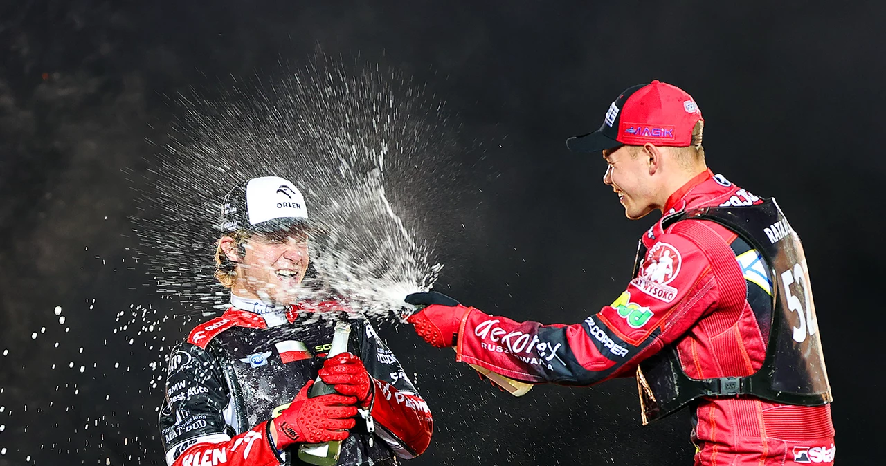 Mateusz Cierniak i Damian Ratajczak na podium SGP2.