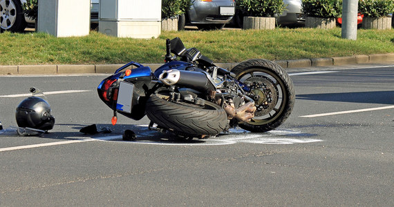 Przez pierwszych pięć miesięcy tego roku na polskich drogach doszło do 504 wypadków z udziałem motocyklistów - podała Komenda Główna Policji. Zginęły w nich 44 osoby.