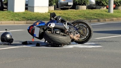 Wypadki z udziałem motocyklistów. Policja podała bilans
