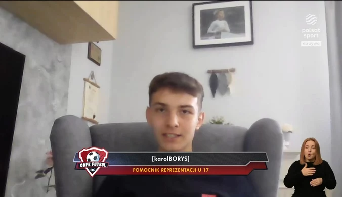 Reprezentant Polski U-17 Karol Borys dla Cafe Futbol o występie na Euro. WIDEO