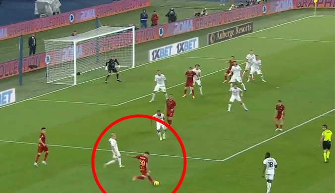 Ależ gol Zalewskiego w Serie A. Bardzo ważne trafienie dla AS Roma