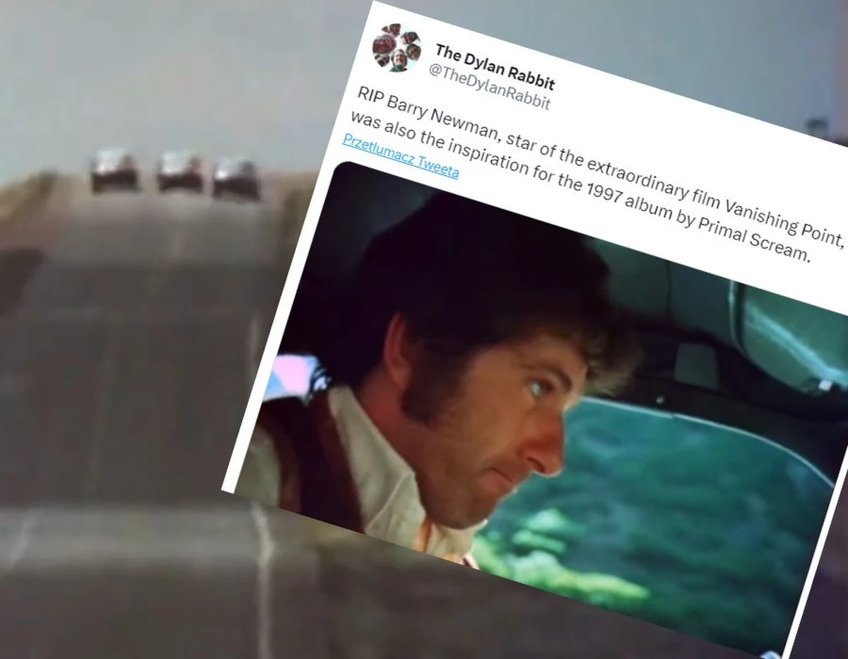 W wieku 92 lat zmarł znany hollywoodzki aktor Barry Newman. Do historii kina przeszedł m.in. filmem "Znikający punkt", w którym zagrał weterana wojny wietnamskiej o nazwisku Kowalski.