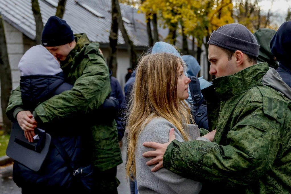 Zmobilizowani do walk w Ukrainie rosyjscy poborowi