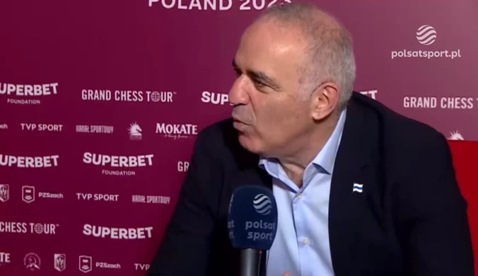 Garri Kasparow domaga się otwartego potępienia Putina przez rosyjskich sportowców w przypadku ich startów na mistrzostwach. WIDEO