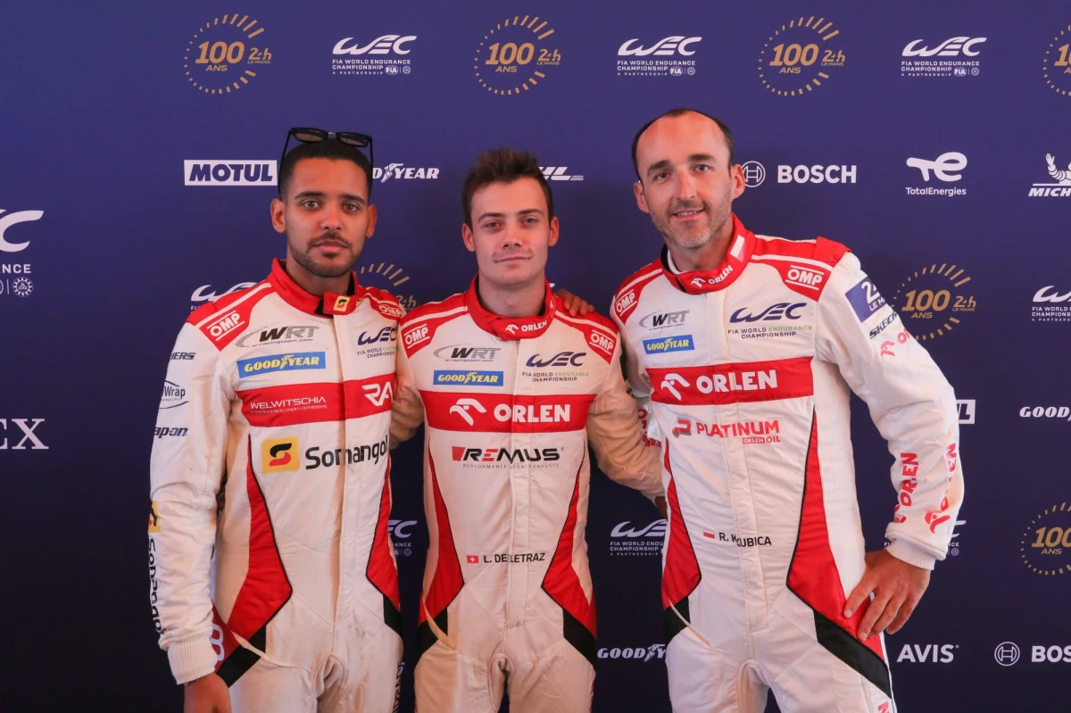 W weekend na torze Circuit de la Sarthe zostanie rozegrana 91. edycja 24-godzinnego wyścigu Le Mans. W belgijskim teamie WRT w kategorii LMP2 pojedzie Robert Kubica, Szwajcar Louis Deletraz oraz urodzony w Angoli Portugalczyk Rui Andrade.