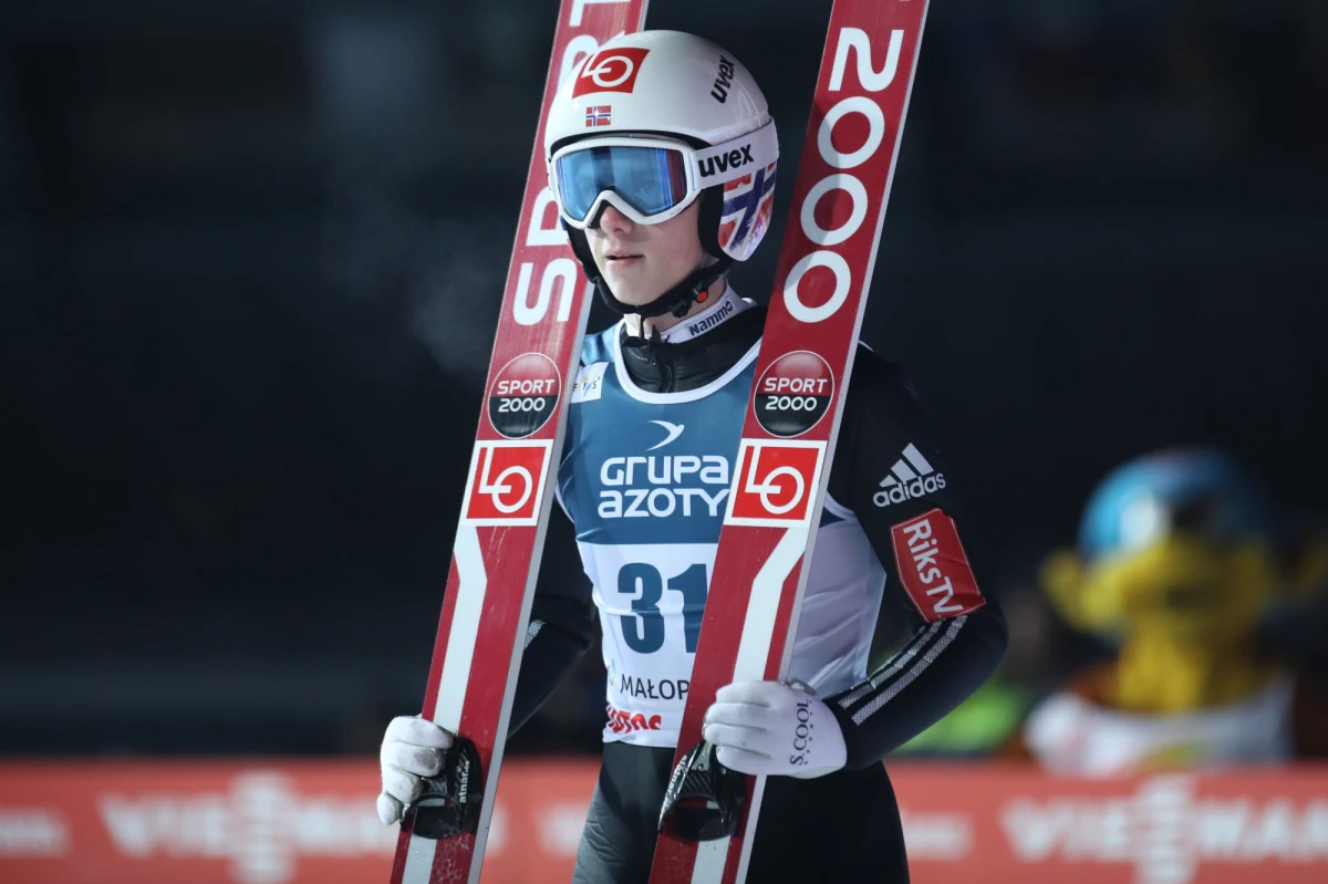 Igrzyska europejskie w Krakowie bez Halvora Egnera Graneruda. Zwycięzca ostatniej edycji Pucharu Świata w skokach narciarskich zrezygnował z udziału w zawodach z powodu upadku na treningu w Lillehammer.