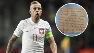 Kamil Grosicki otrzymał wyjątkowy list. Aż się łezka w oku kręci