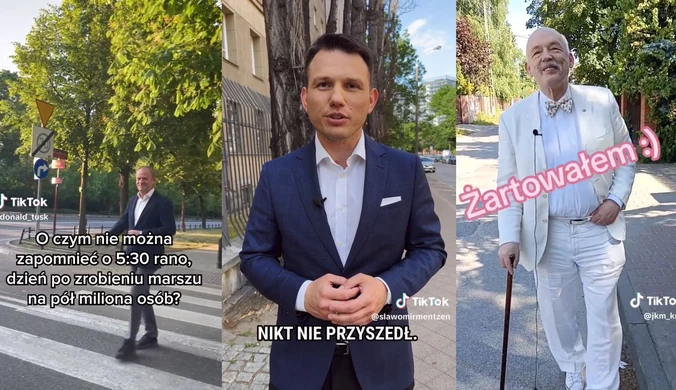 Marsz 4 czerwca zdominował TikToka. Opozycja przejmuje inicjatywę