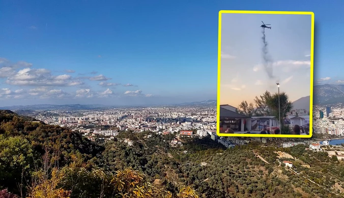 Albania: Panika wśród mieszkańców. Z helikoptera zaczęto zrzucać tajemniczy proszek